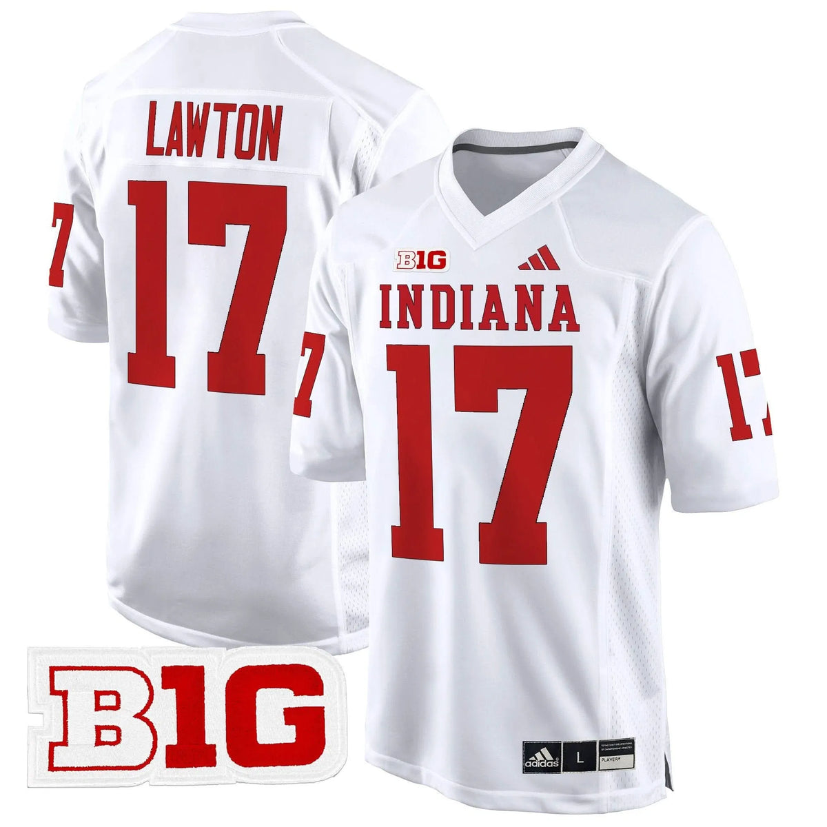 Personalized IND 2026 Game Jersey V2 - White / Ty Son Lawton Stitched
