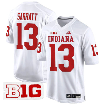 Personalized IND 2026 Game Jersey V2 - White / Elijah Sarratt Stitched