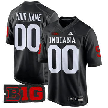 Personalized IND 2026 Game Custom Jersey V2 - Black Stitched