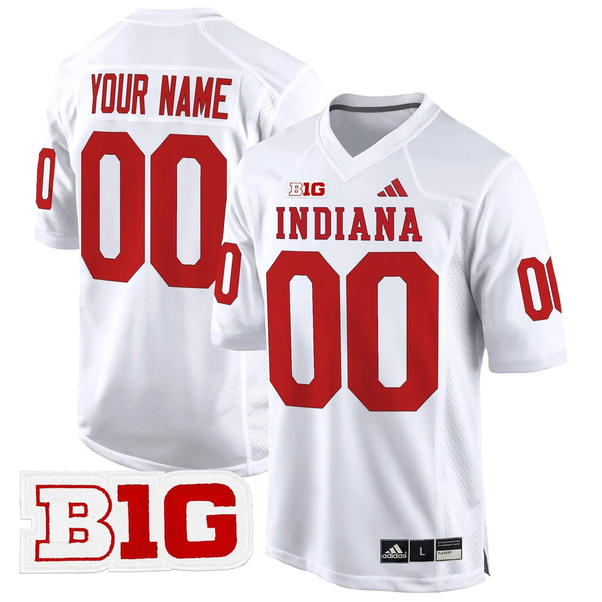 Personalized IND 2026 Game Custom Jersey V2 - White Stitched