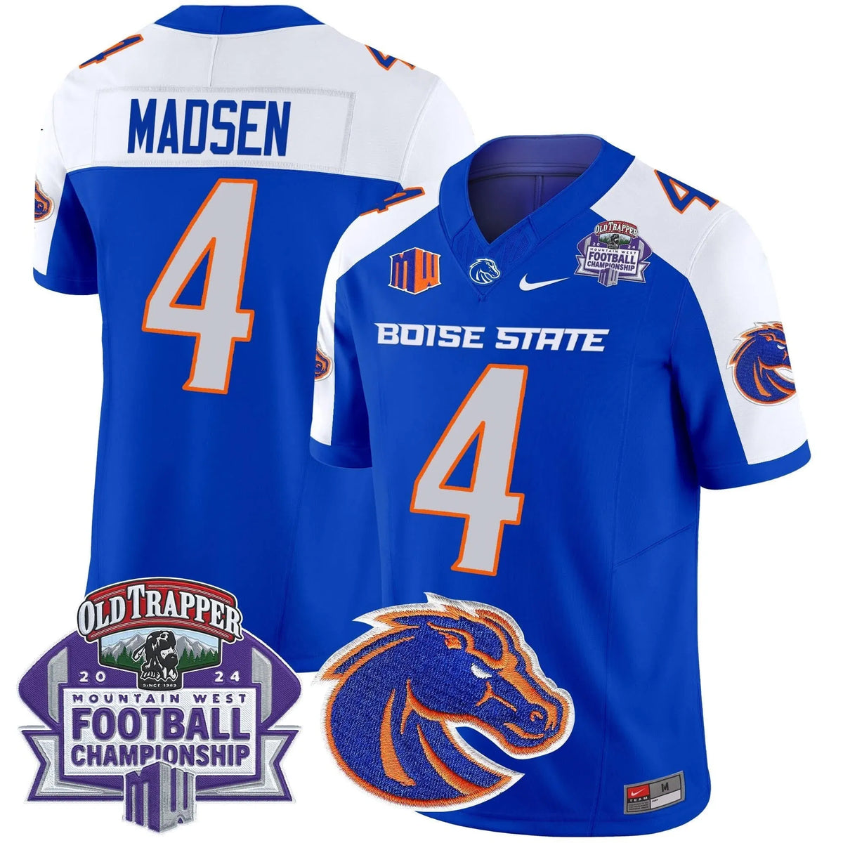 Personalized BSB 2026 Championship Vapor Limited Jersey - Royal Alternate / Maddux Madsen Stitched