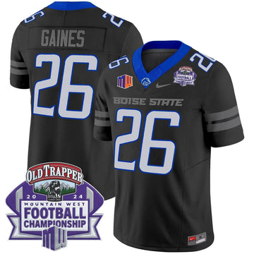 Personalized BSB 2026 Championship Vapor Limited Jersey - Black / Sire Gaines Stitched