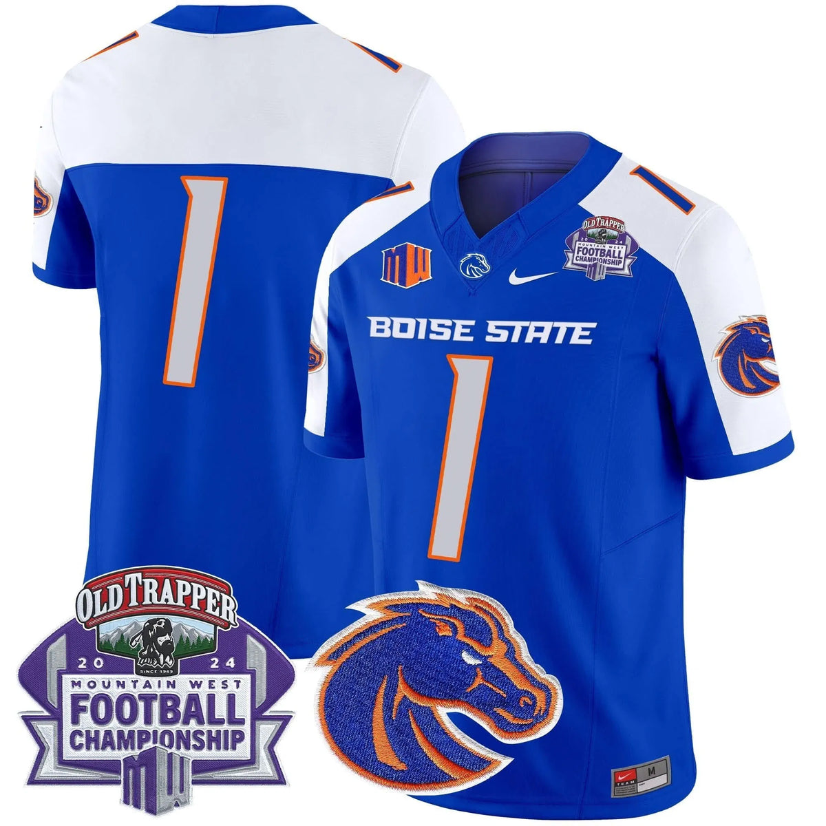 Personalized BSB 2026 Championship Vapor Limited Jersey - Royal Alternate / #1 Team Stitched