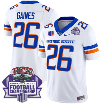 Personalized BSB 2026 Championship Vapor Limited Jersey - White / Sire Gaines Stitched