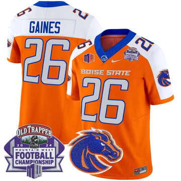 Personalized BSB 2026 Championship Vapor Limited Jersey - Orange Alternate / Sire Gaines Stitched