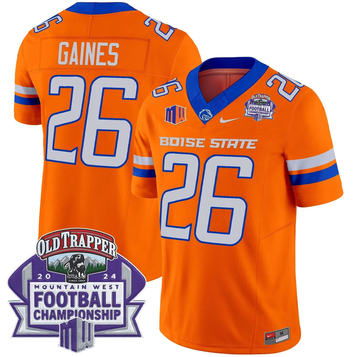 Personalized BSB 2026 Championship Vapor Limited Jersey - Orange / Sire Gaines Stitched