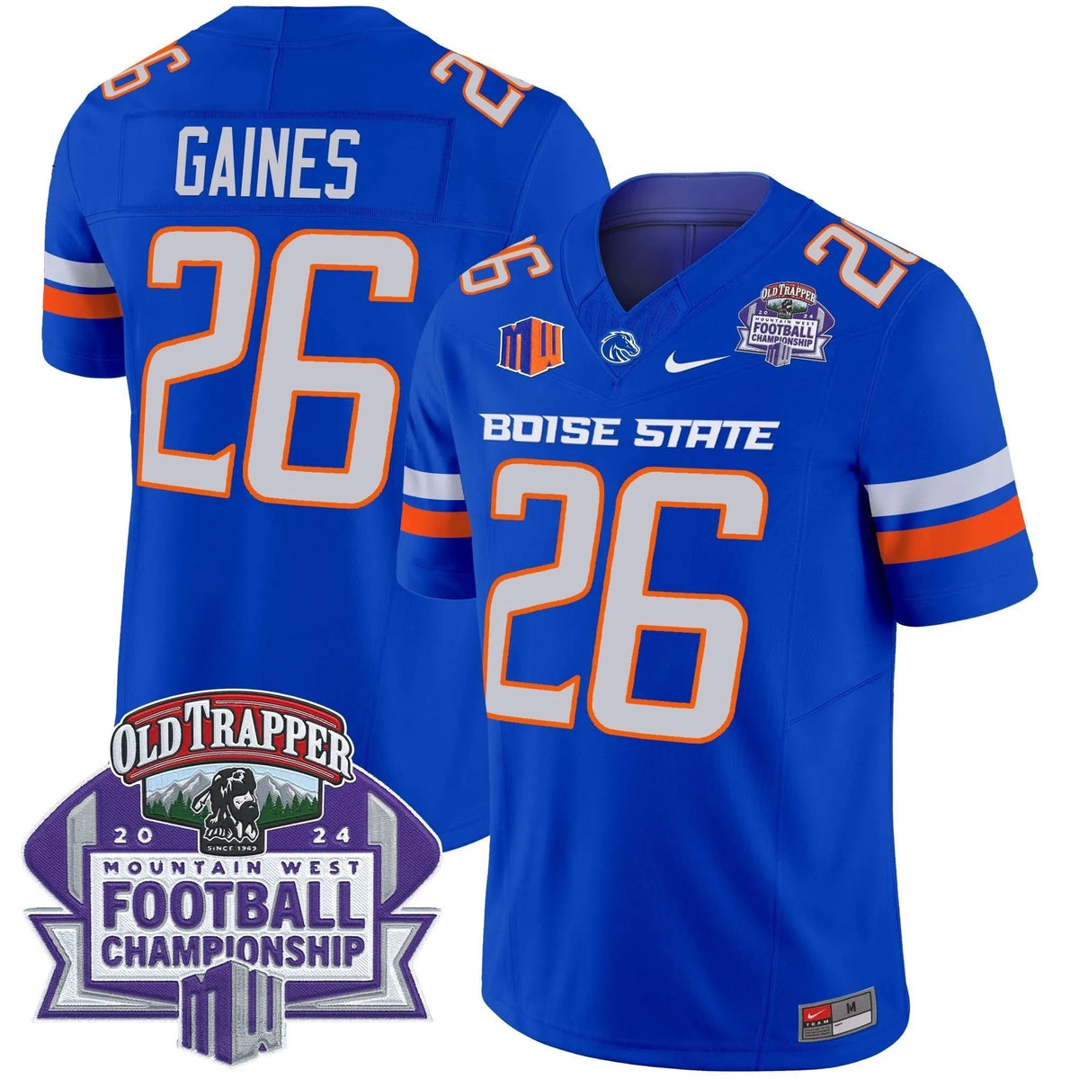 Personalized BSB 2026 Championship Vapor Limited Jersey - Royal / Sire Gaines Stitched