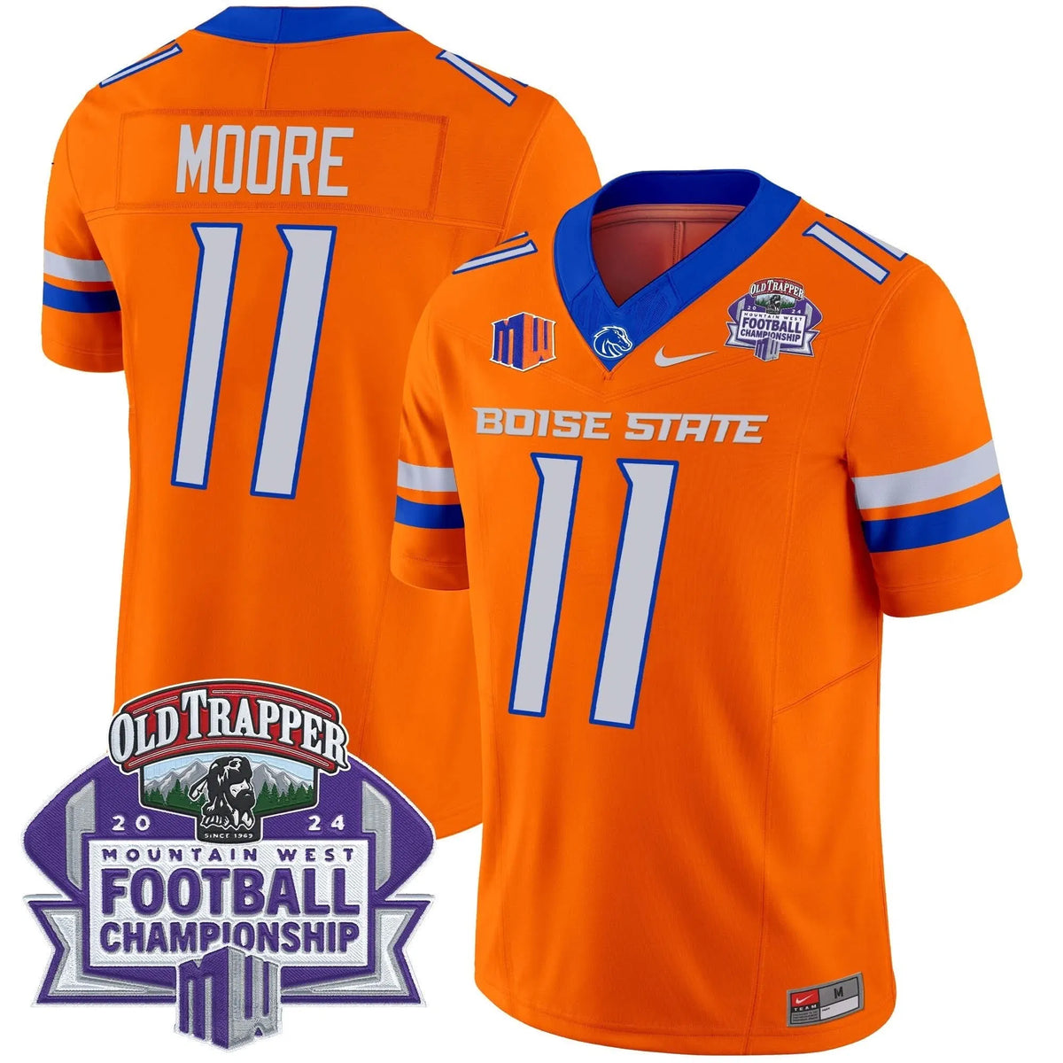 Personalized BSB 2026 Championship Vapor Limited Jersey - Orange / Kellen Moore Stitched