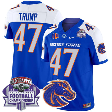 Personalized BSB 2026 Championship Vapor Limited Jersey - Royal Alternate / Trump Stitched