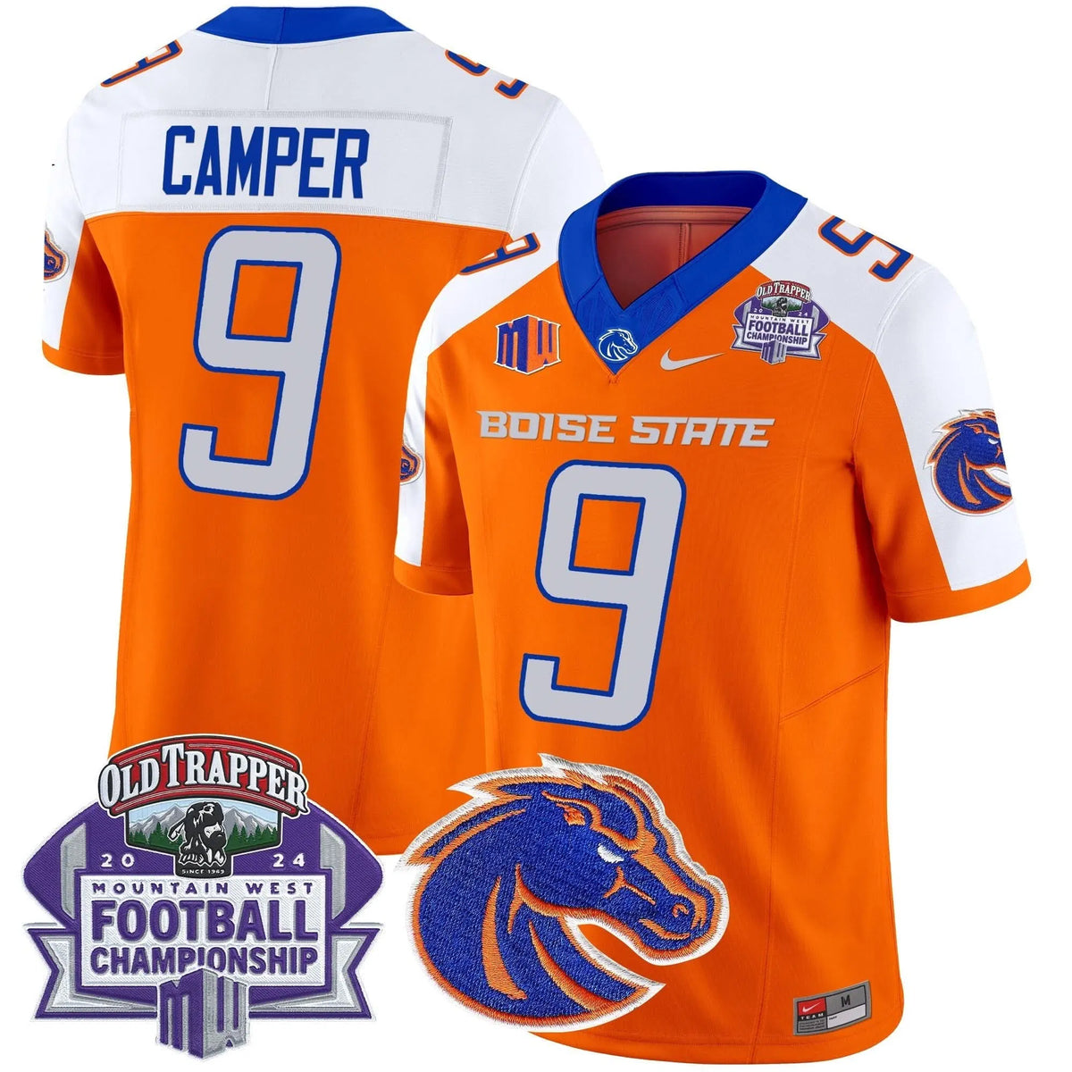 Personalized BSB 2026 Championship Vapor Limited Jersey - Orange Alternate / Cameron Camper Stitched