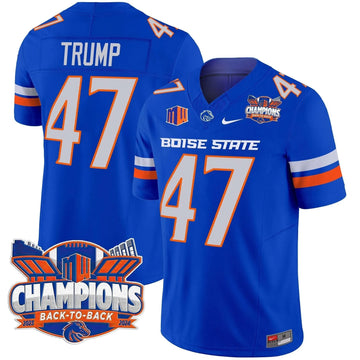 Personalized BSB 2026 Back To Back Champions Vapor Limited Jersey - Royal / Trump Stitched
