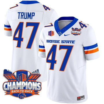 Personalized BSB 2026 Back To Back Champions Vapor Limited Jersey - White / Trump Stitched