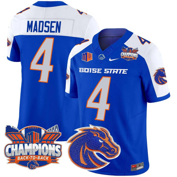 Personalized BSB 2026 Back To Back Champions Vapor Limited Jersey - Royal Alternate / Maddux Madsen Stitched