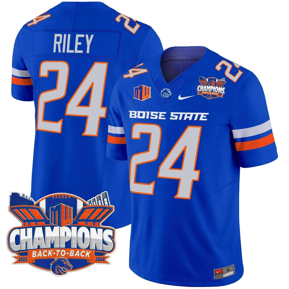 Personalized BSB 2026 Back To Back Champions Vapor Limited Jersey - Royal / Dylan Riley Stitched