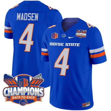 Personalized BSB 2026 Back To Back Champions Vapor Limited Jersey - Royal / Maddux Madsen Stitched