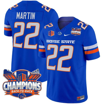 Personalized BSB 2026 Back To Back Champions Vapor Limited Jersey - Royal / Doug Martin Stitched