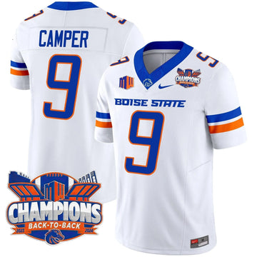 Personalized BSB 2026 Back To Back Champions Vapor Limited Jersey - White / Cameron Camper Stitched