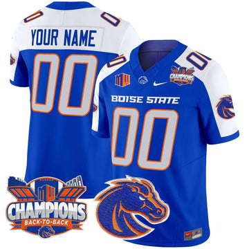 Personalized BSB 2026 Back To Back Champions Vapor Limited Custom Jersey - Royal Alternate Stitched