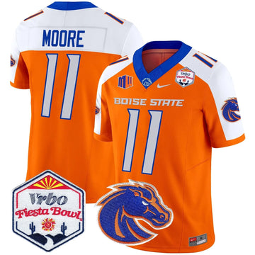 Personalized BSB 2026 The Fiesta Bowl Patch Vapor Limited Jersey - Orange Alternate / Kellen Moore Stitched