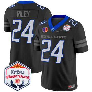 Personalized BSB 2026 The Fiesta Bowl Patch Vapor Limited Jersey - Black / Dylan Riley Stitched