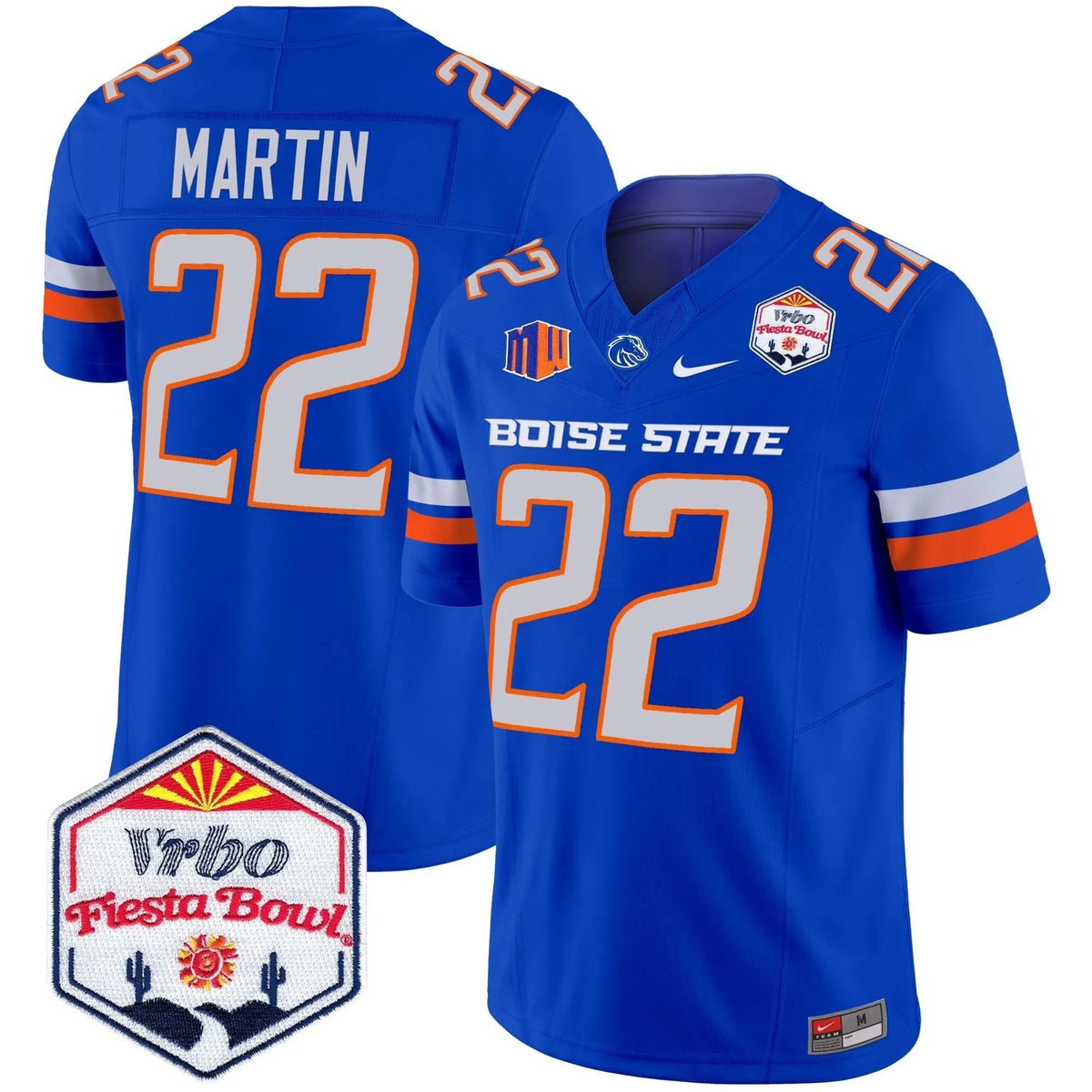 Personalized BSB 2026 The Fiesta Bowl Patch Vapor Limited Jersey - Royal / Doug Martin Stitched