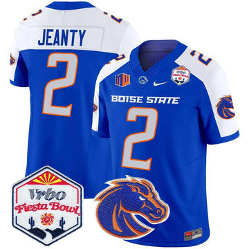 Personalized BSB 2026 The Fiesta Bowl Patch Vapor Limited Jersey - Royal Alternate / Ashton Jeanty Stitched