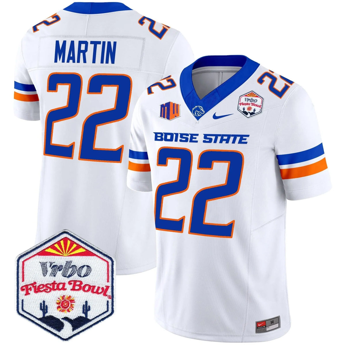 Personalized BSB 2026 The Fiesta Bowl Patch Vapor Limited Jersey - White / Doug Martin Stitched