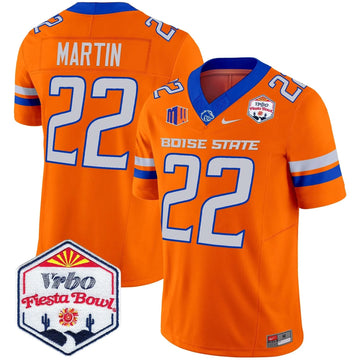 Personalized BSB 2026 The Fiesta Bowl Patch Vapor Limited Jersey - Orange / Doug Martin Stitched
