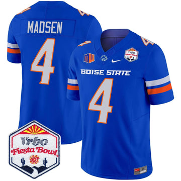 Personalized BSB 2026 The Fiesta Bowl Patch Vapor Limited Jersey - Royal / Maddux Madsen Stitched
