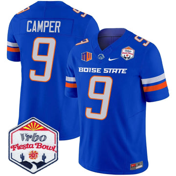 Personalized BSB 2026 The Fiesta Bowl Patch Vapor Limited Jersey - Royal / Cameron Camper Stitched
