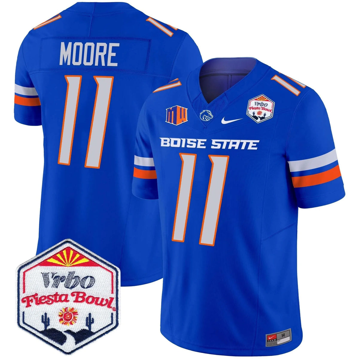 Personalized BSB 2026 The Fiesta Bowl Patch Vapor Limited Jersey - Royal / Kellen Moore Stitched