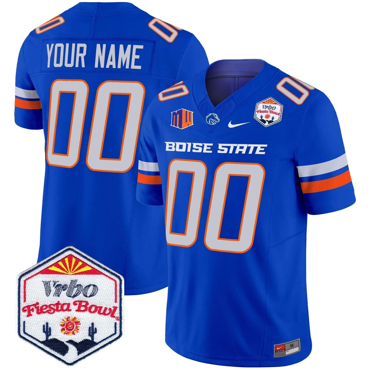 Personalized BSB 2026 The Fiesta Bowl Patch Vapor Limited Custom Jersey - Royal Stitched