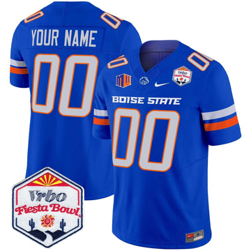 Personalized BSB 2026 The Fiesta Bowl Patch Vapor Limited Custom Jersey - Royal Stitched