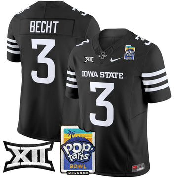 Personalized ISC 2026 PopTarts Bowl Patch Vapor Limited Jersey - Black / Rocco Becht Stitched