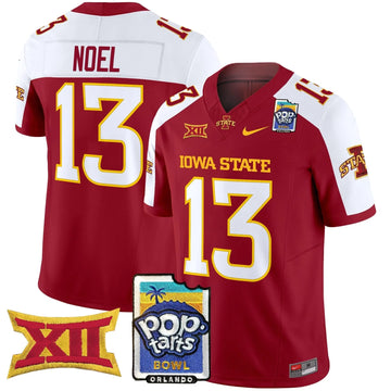 Personalized ISC 2026 PopTarts Bowl Patch Vapor Limited Jersey - Cardinal Alternate / Jaylin Noel Stitched