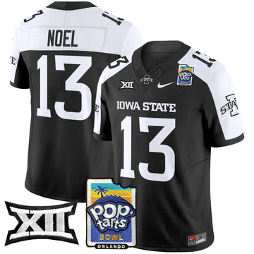 Personalized ISC 2026 PopTarts Bowl Patch Vapor Limited Jersey - Black Alternate / Jaylin Noel Stitched