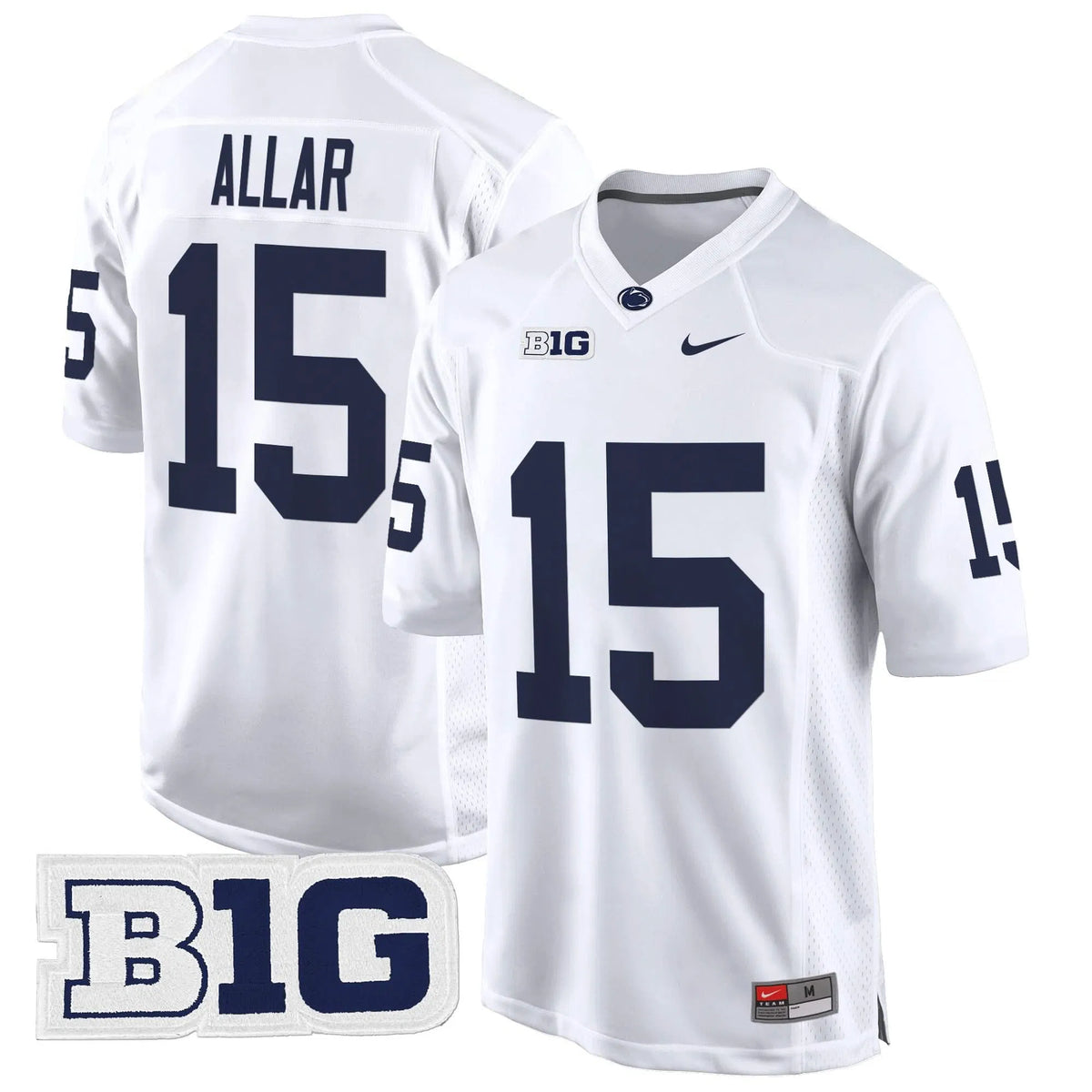 Personalized PSU 2026 Game Jersey - White / Drew Allar Stitched