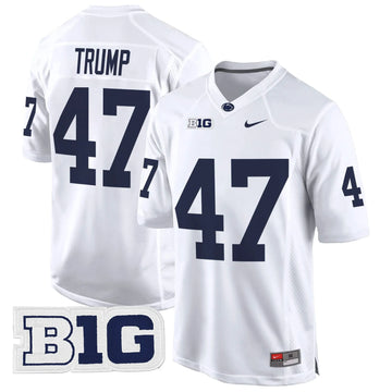 Personalized PSU 2026 Game Jersey - White / Trump Stitched