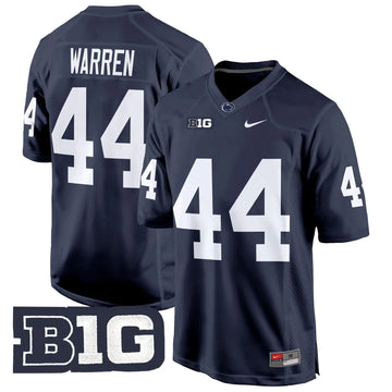 Personalized PSU 2026 Game Jersey - Navy / Tyler Warren Stitched