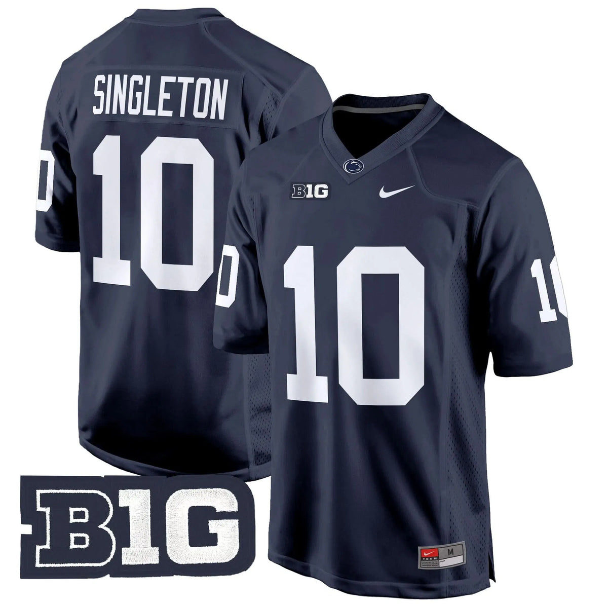 Personalized PSU 2026 Game Jersey - Navy / Nicholas Singleton Stitched