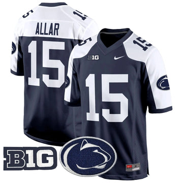 Personalized PSU 2026 Game Jersey - Navy Alternate / Drew Allar Stitched