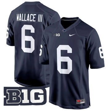 Personalized PSU 2026 Game Jersey - Navy / Harrison Wallace III Stitched