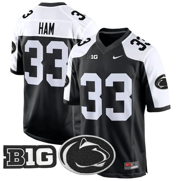 Personalized PSU 2026 Game Jersey - Black Alternate / Jack Ham Stitched
