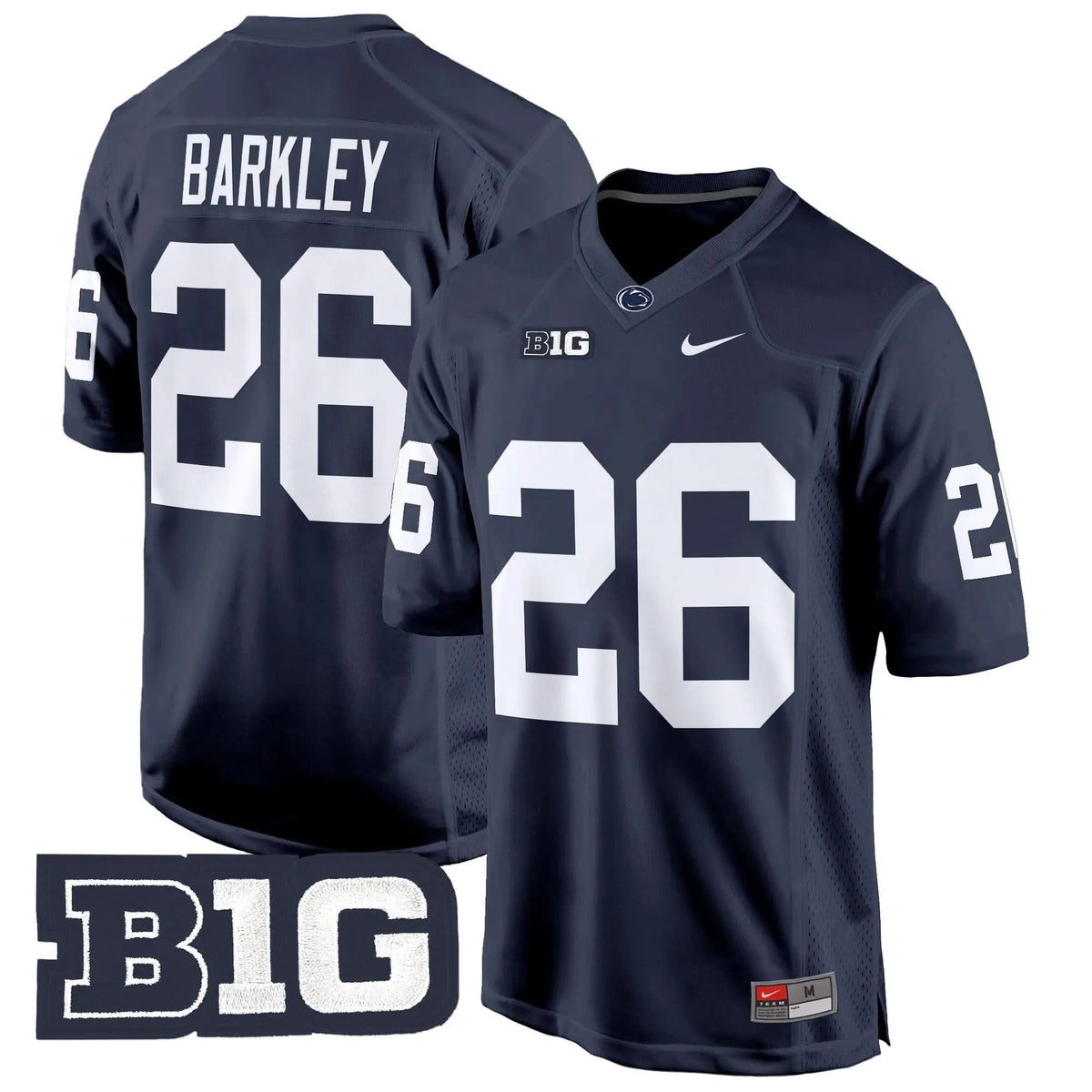Personalized PSU 2026 Game Jersey - Navy / Saquon Barkley Stitched