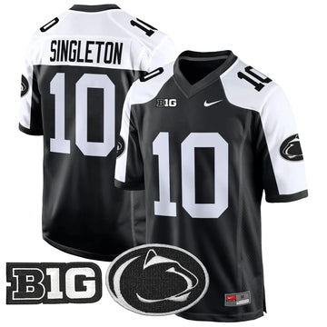 Personalized PSU 2026 Game Jersey - Black Alternate / Nicholas Singleton Stitched