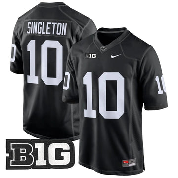 Personalized PSU 2026 Game Jersey - Black / Nicholas Singleton Stitched