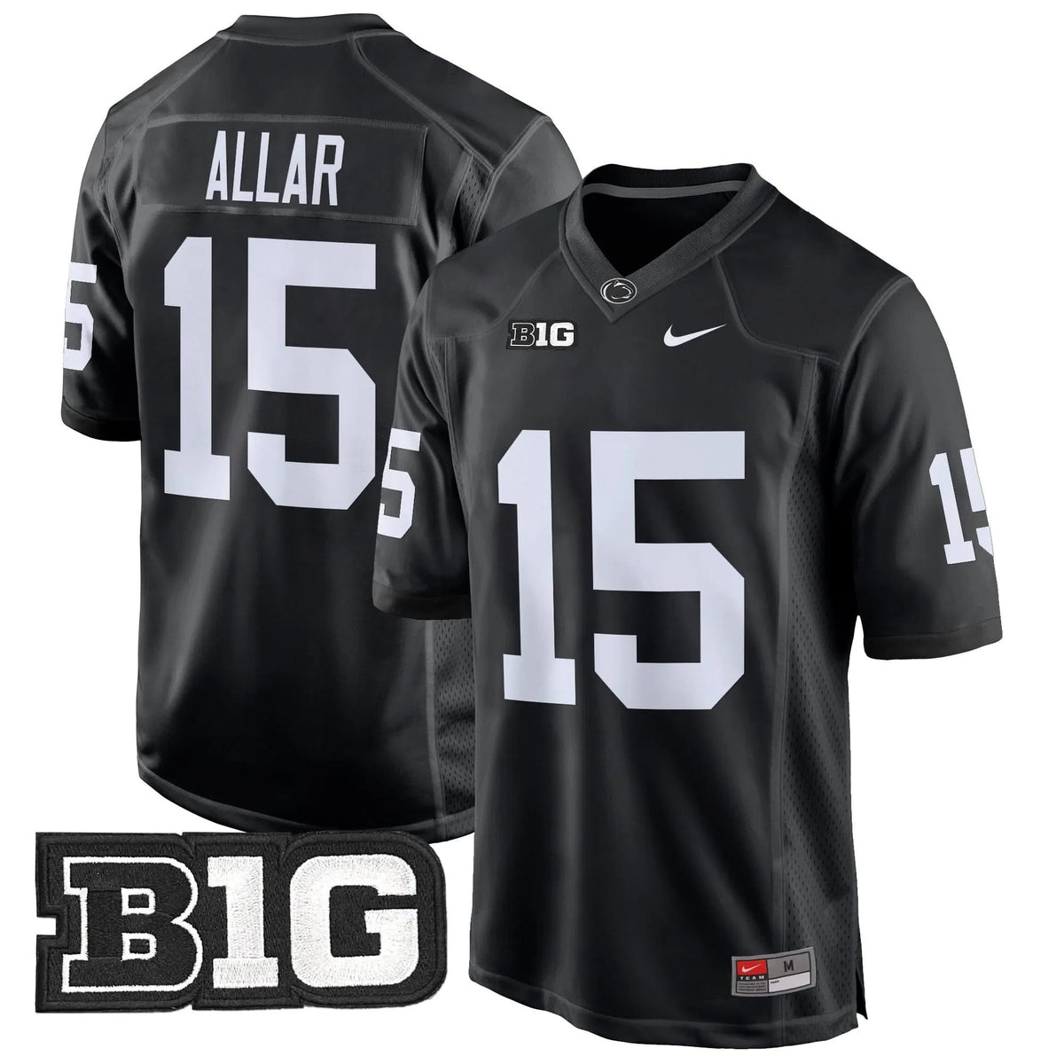 Personalized PSU 2026 Game Jersey - Black / Drew Allar Stitched