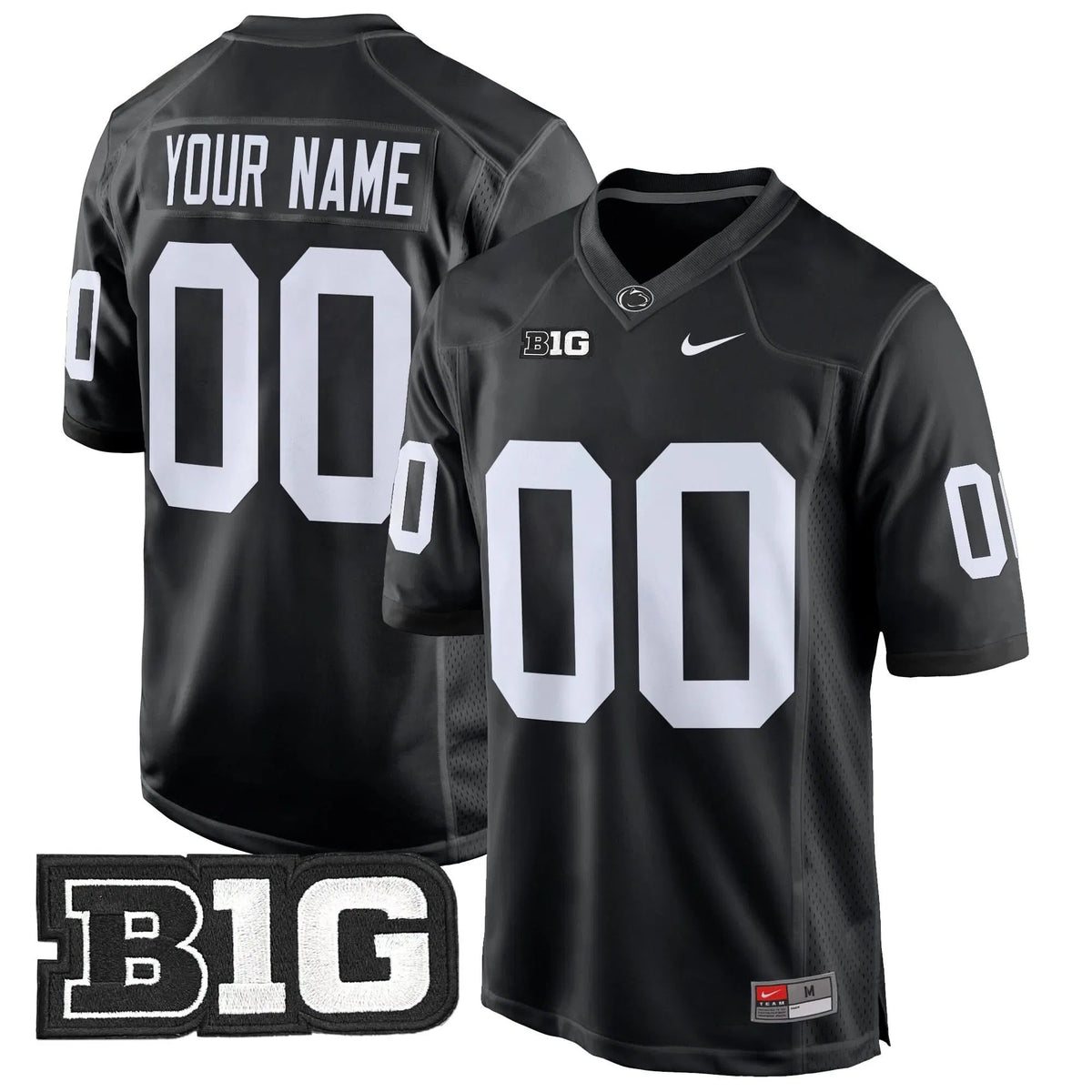 Personalized PSU 2026 Game Custom Jersey - Black Stitched