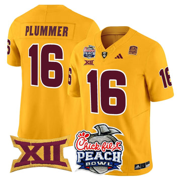 Personalized ASSD 2026 Peach Bowl Vapor Limited Jersey - Gold / Jake Plummer Stitched