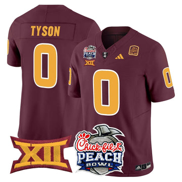 Personalized ASSD 2026 Peach Bowl Vapor Limited Jersey - Maroon / Jordyn Tyson Stitched